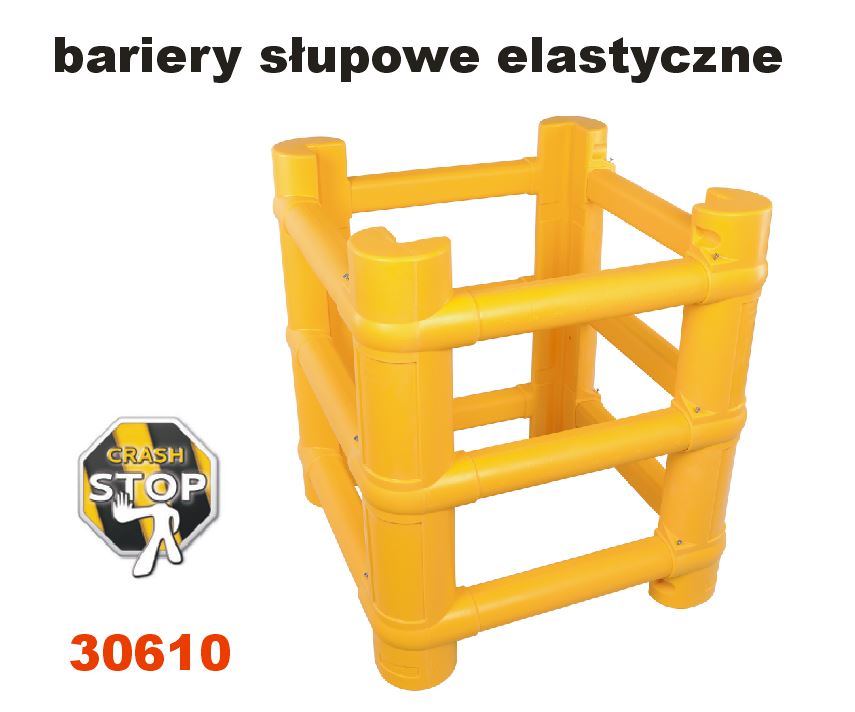bariery ochronne elastyczne słupów